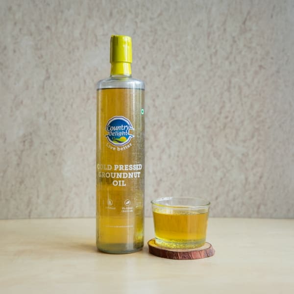 Cold Pressed Groundnut Oil - 700ml